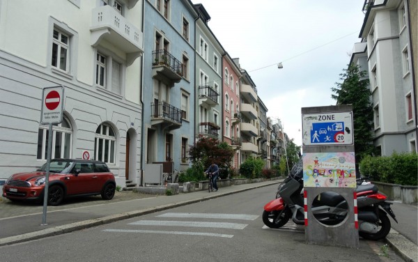 Ou comment pacifier la circulation d'un quartier.